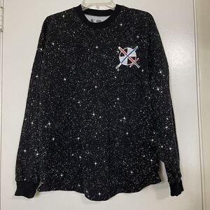 DISNEY PARKS Star Wars Rise of skywalker Long sleeve black spirit jersey shirt